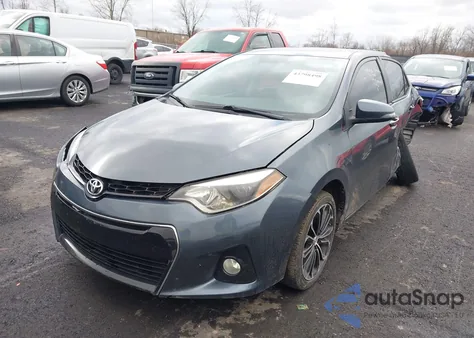 2016 Toyota Corolla S Plus from USA, damaged, VIN 2T1BURHE5GC681189